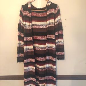 Derek Heart Long Cardigan Duster